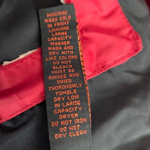 Banana Republic Men's Red Goose Down Puffer Vest S Thermal Warm Wind Resistant - Picture 8 of 11